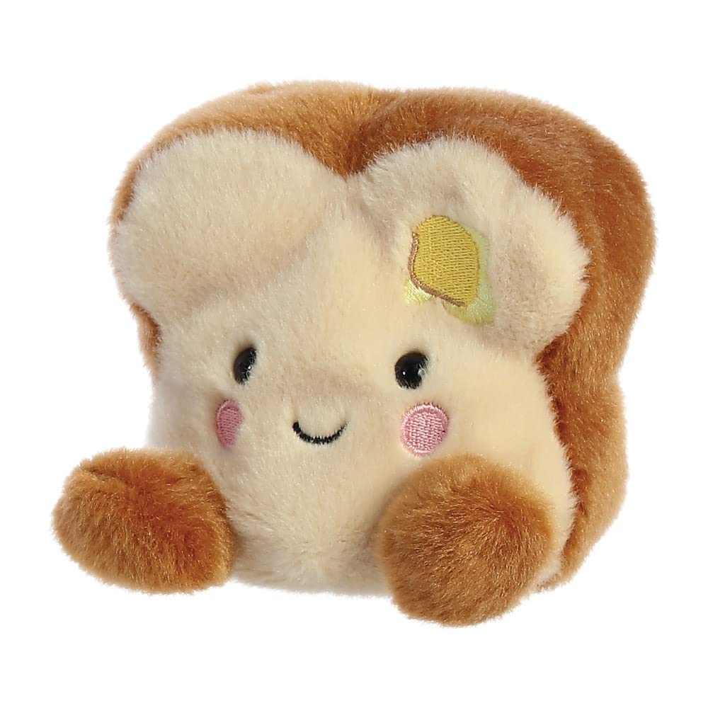 Palm Pals Buttery Toast 5 Inch Kawaii Plush Soft Toy