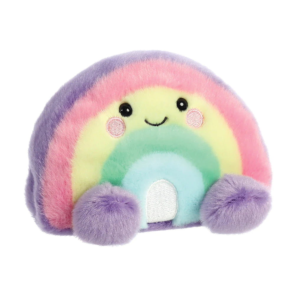 Palm Pals Vivi Rainbow Soft Toy 5 Inch