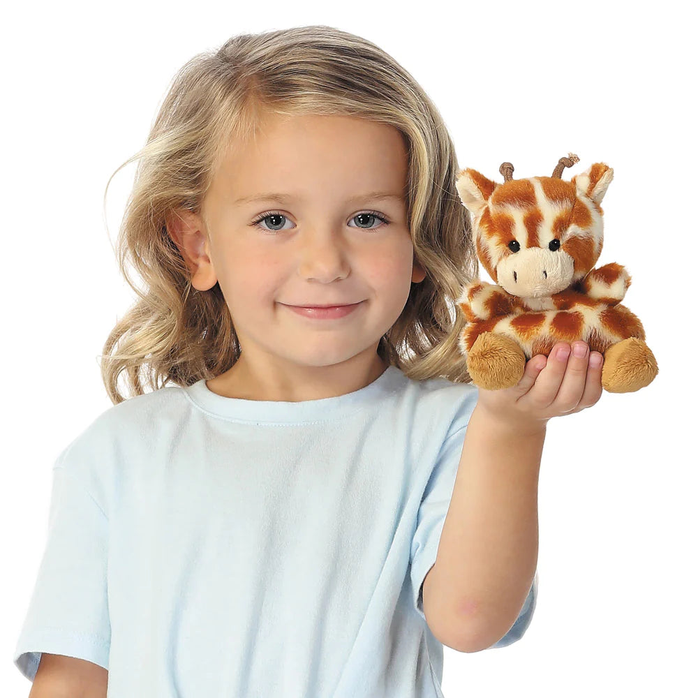 Palm Pals Safara Giraffe Soft Toy 5 Inch