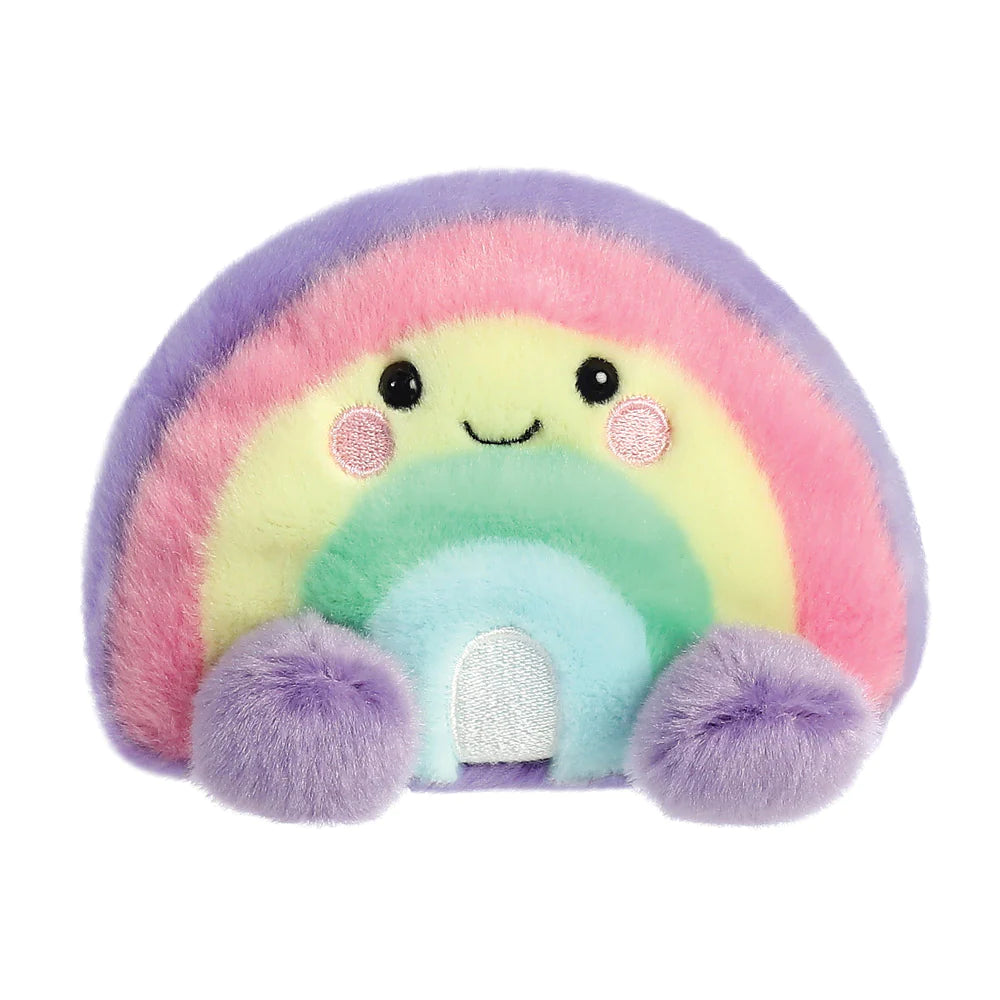 Palm Pals Vivi Rainbow Soft Toy 5 Inch